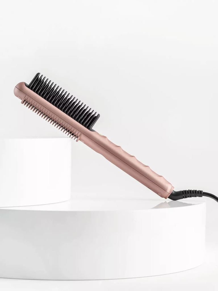 Bazar Cepillo Alisador Pro Oro Rosa