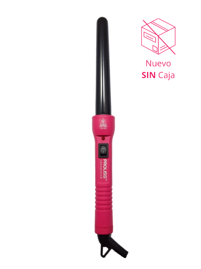 Bazar Rizador Cónico 25mm - 18mm Juvenil Fucsia
