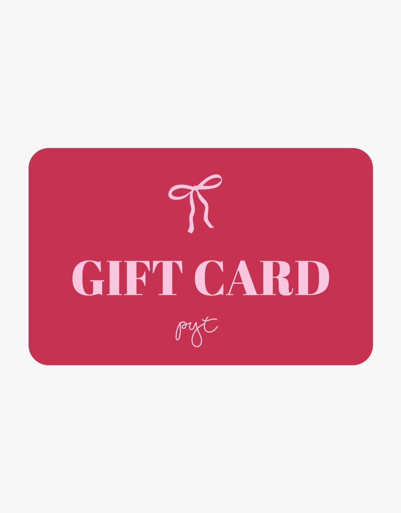 Tarjeta de regalo PYT $100.000