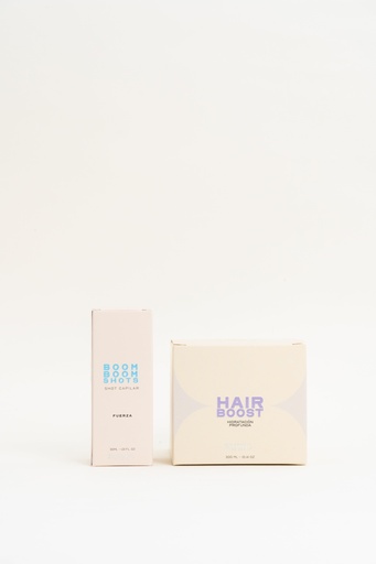[KIT039] Mascarilla hidratante hair boost
Boom Boom Shot fuerza